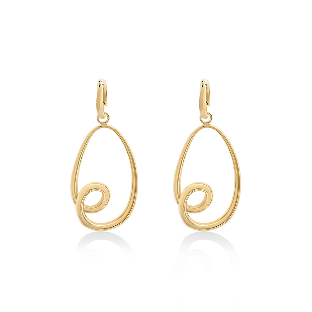 Hoop & Spiral Earrings