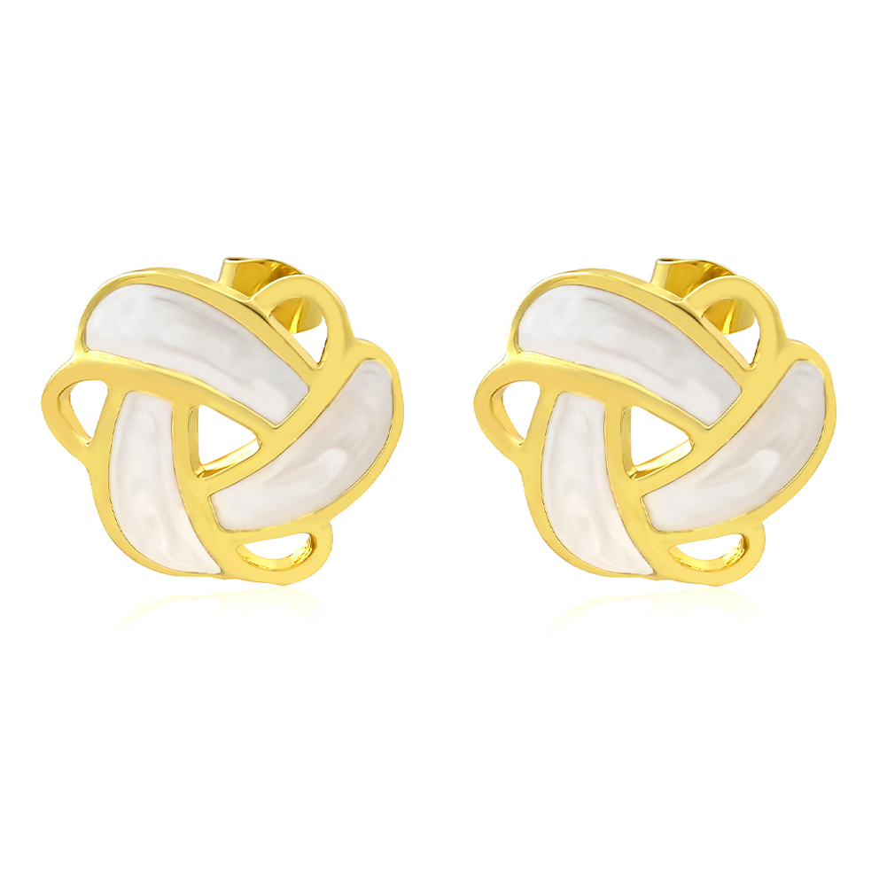 Minimalist triangle earrings