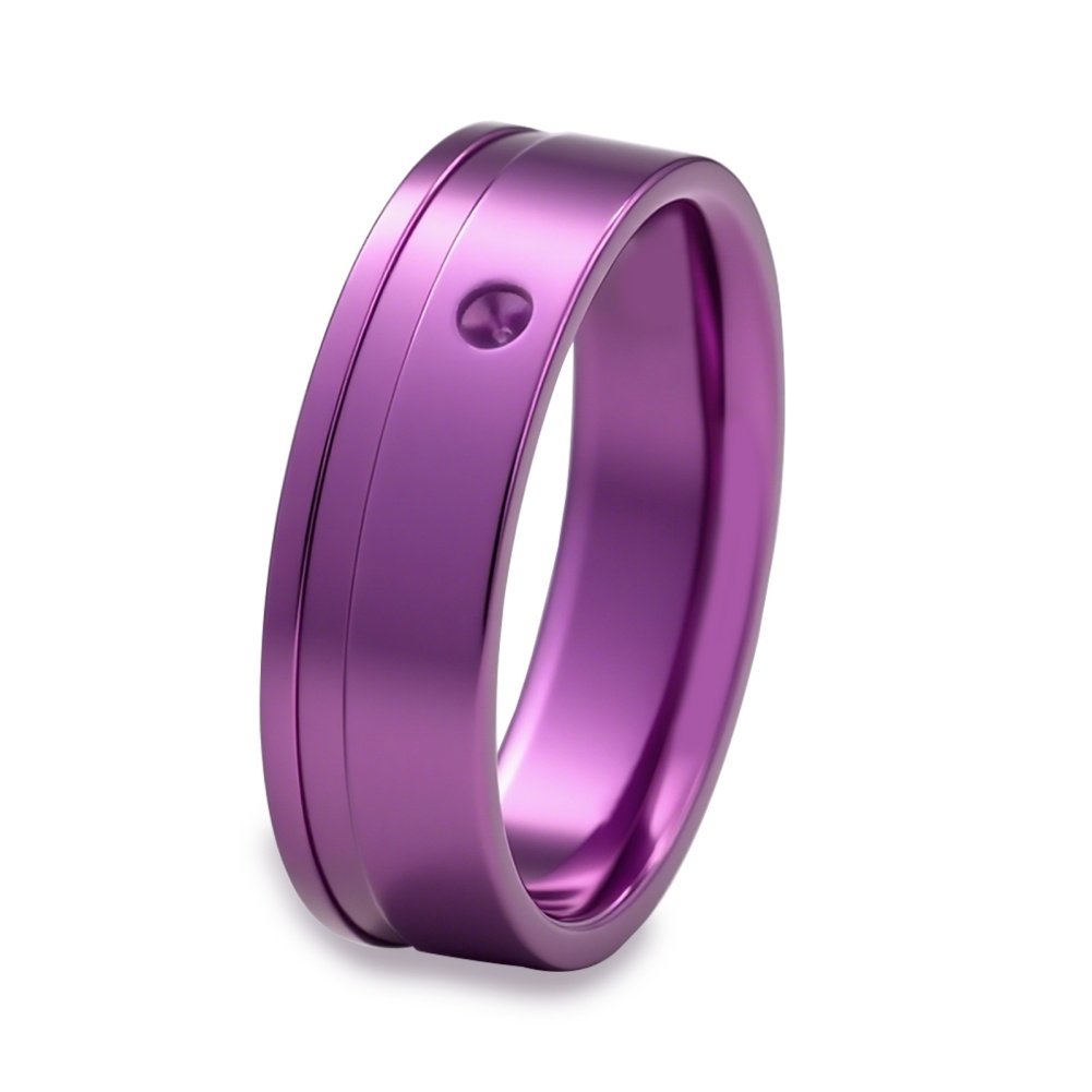 Luxury Stainless Steel Ring Couple Style Fashion Daily Accessory
