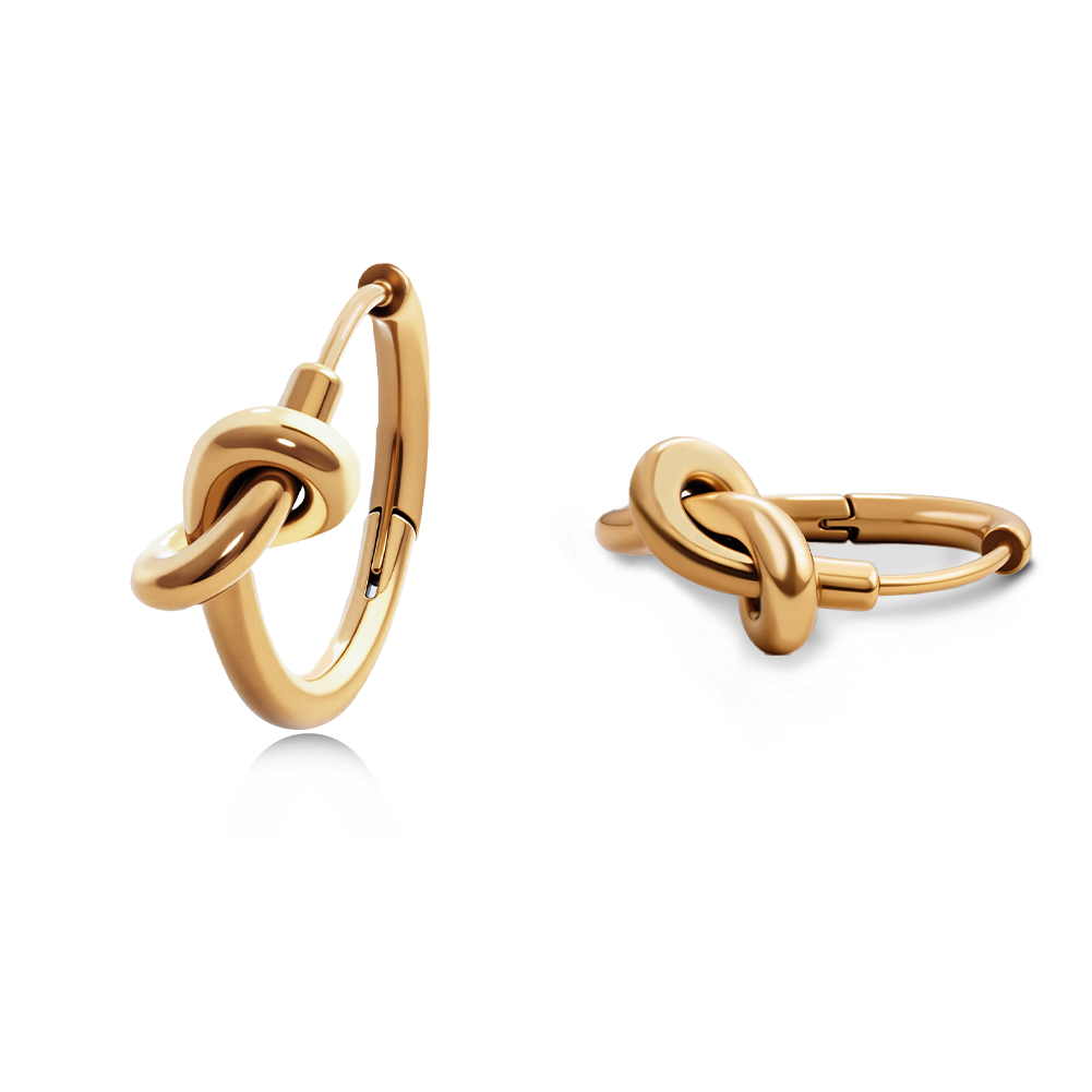Knot earrings