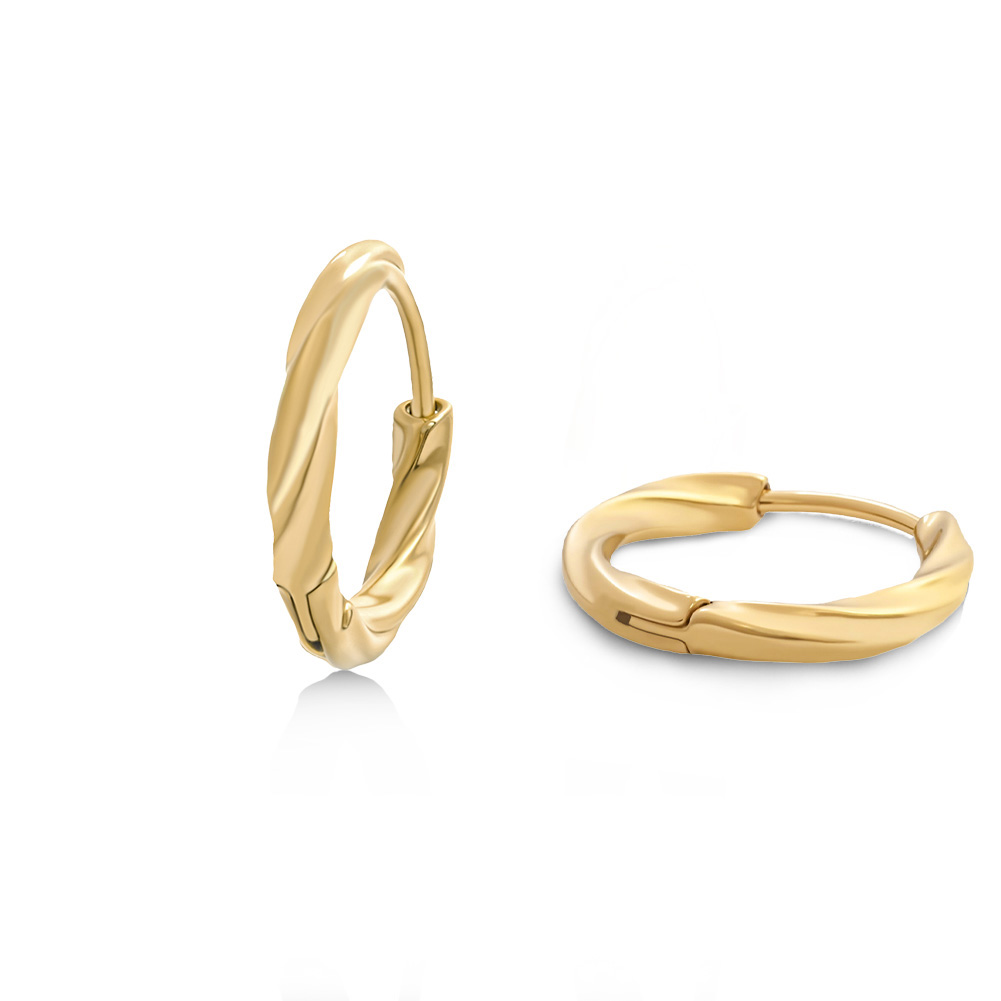 Stainless steel earring