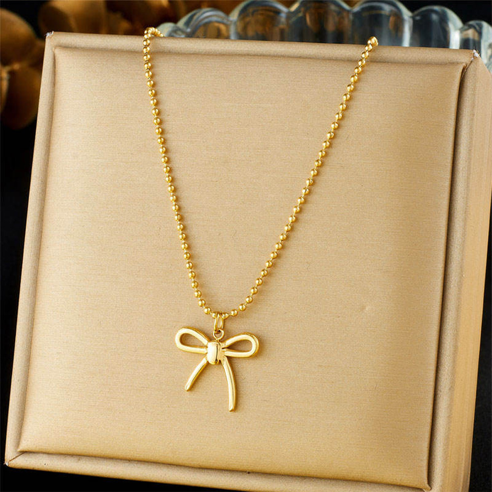Bow Necklace
