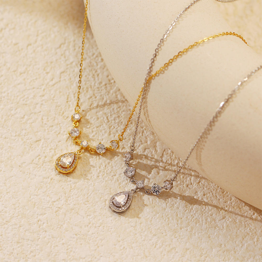 CZ Bridal Necklace