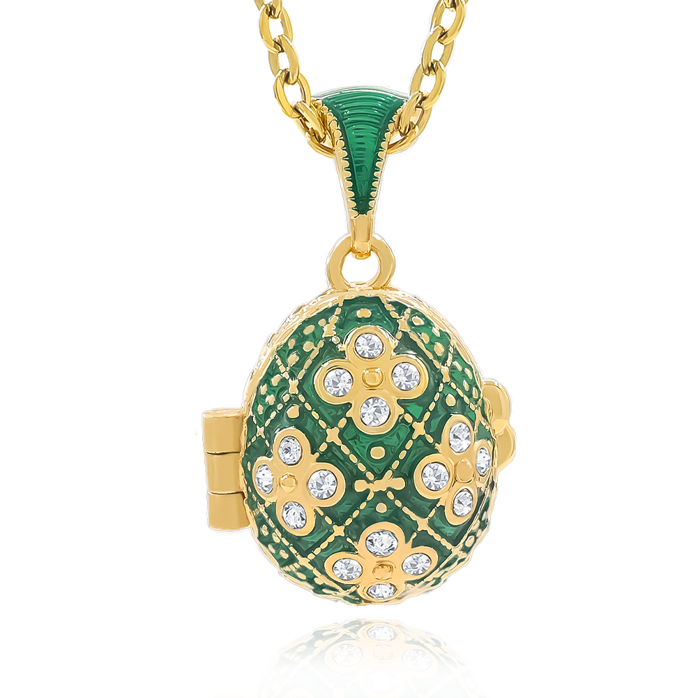 Crystal-Studded Necklace