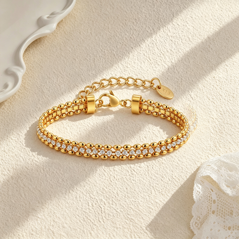 Double Row Oliver Bracelet