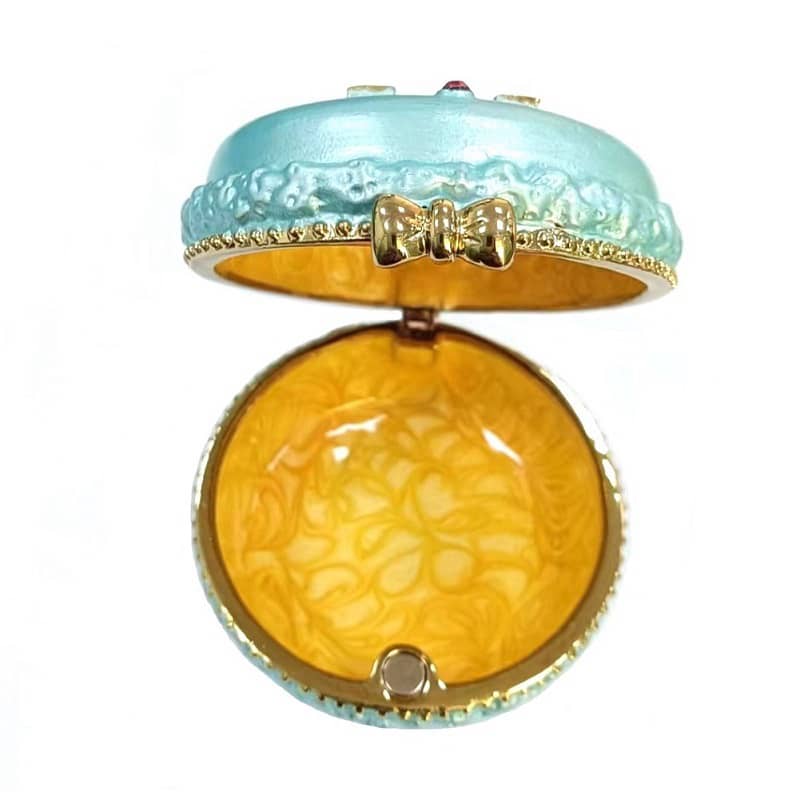 Eiffel Tower Star and Moon Metal exquisite Beautiful and cheap round jewelry box (4)