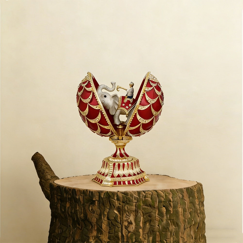 Elephant Egg Jewelry Box