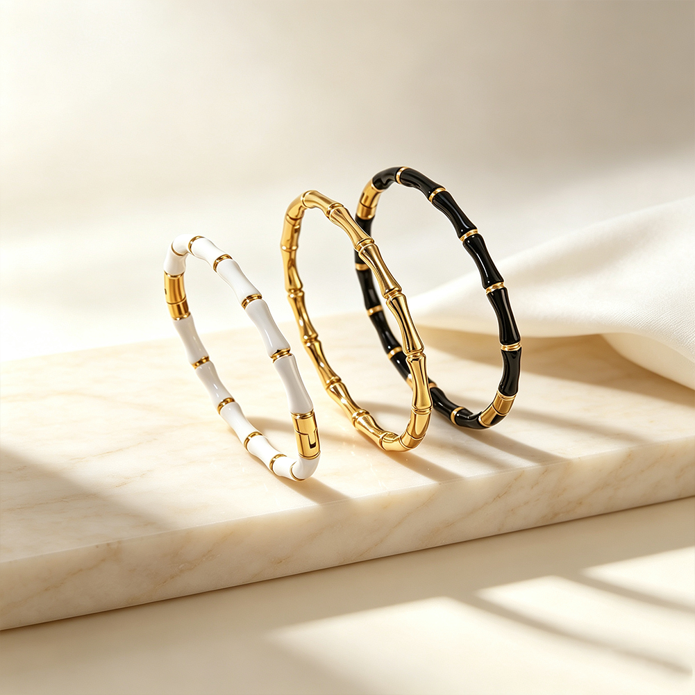 Enamel Bangle Set