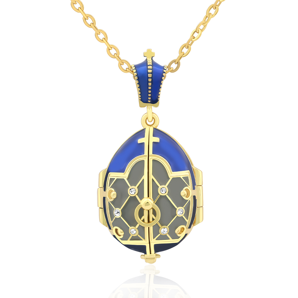 Enamel Egg Locket