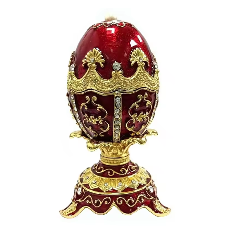 Faberge egg Music Metal Box
