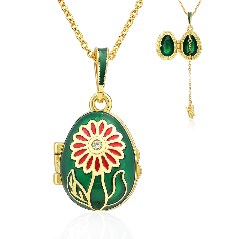 Fabergé style egg jewelry