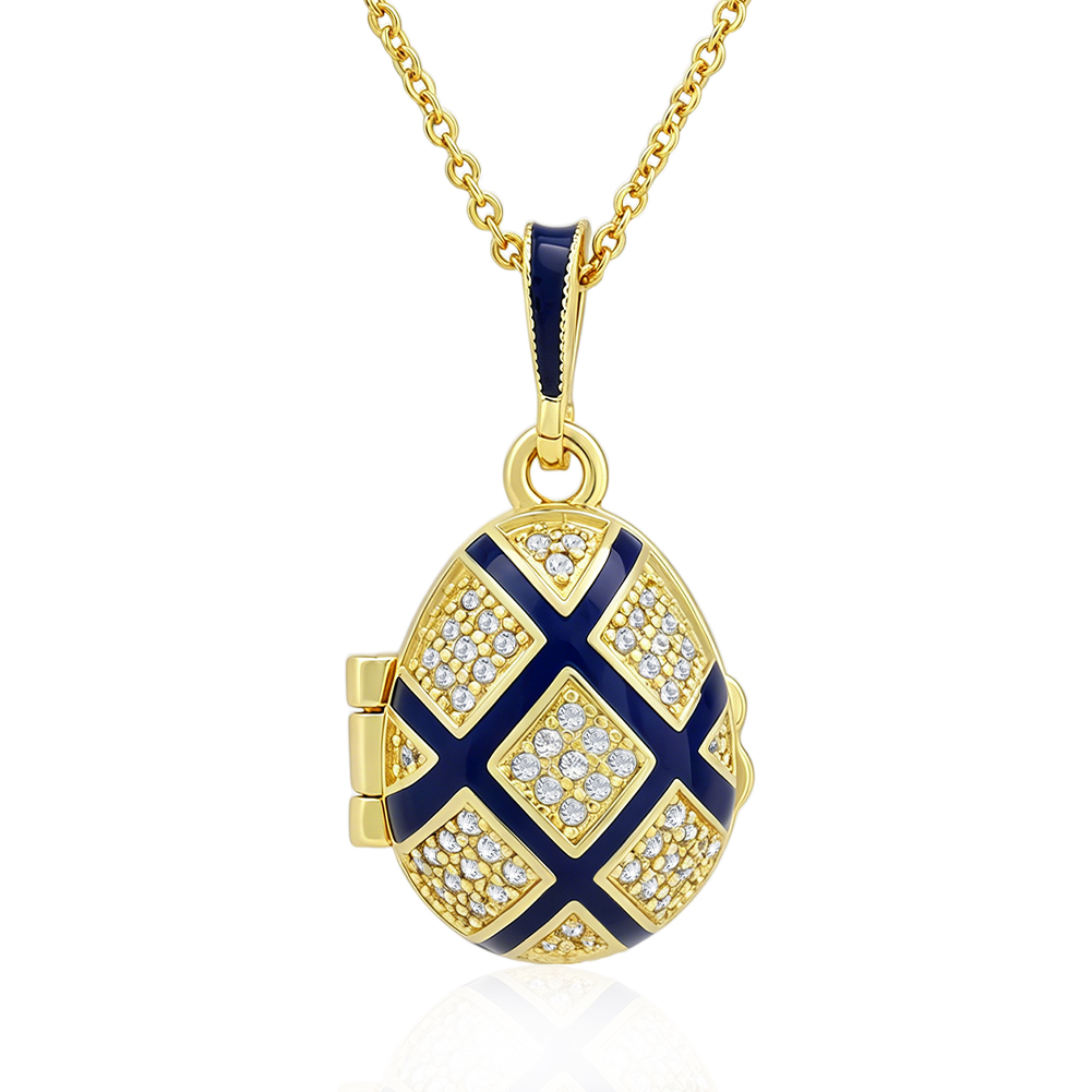 Fabergé style egg locket