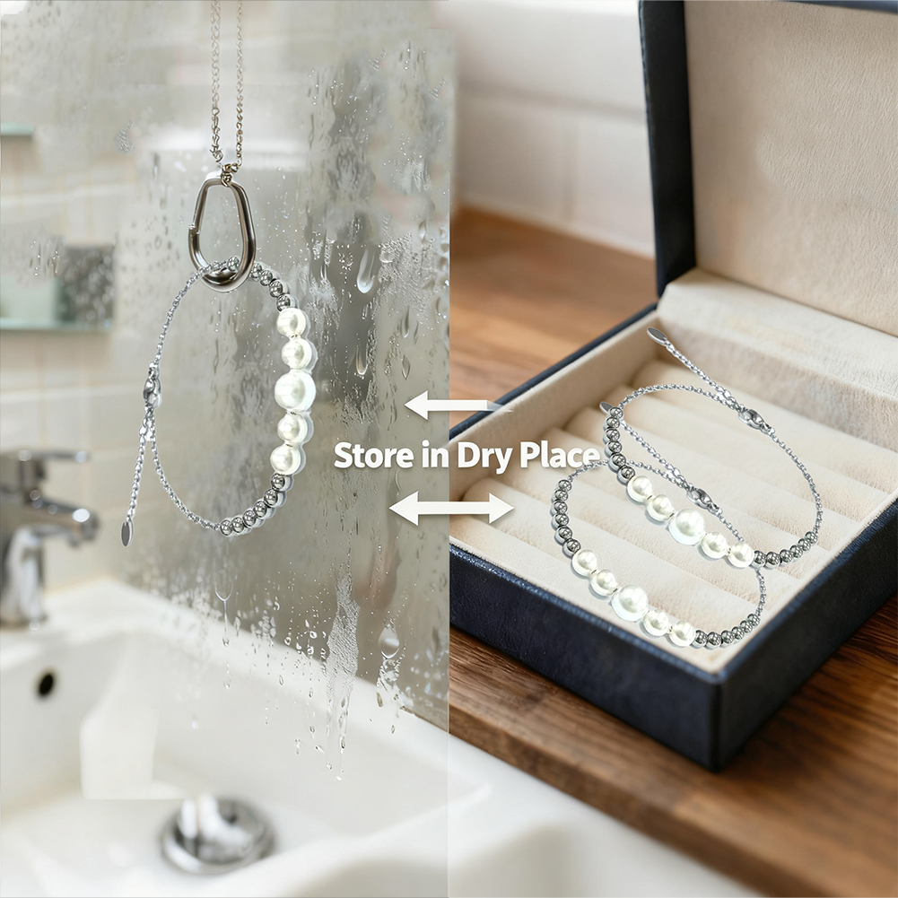 Fashion high quality wire pearls 316 stainless steel