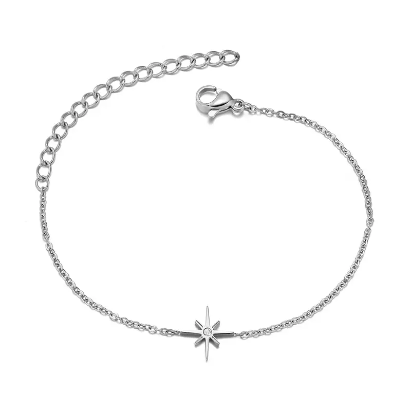 Fashionable Stainless Steel Bracelet star Bracelets Jewellery Stainless Steel for women girls