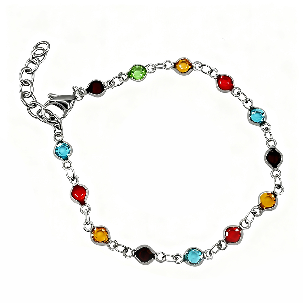 Fashionable crystal bracelet for women