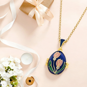 Flower Egg Necklace