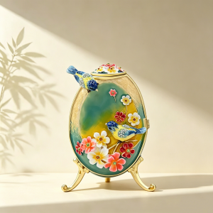 Flower-and-Bird-Storage-Jewelry-Box