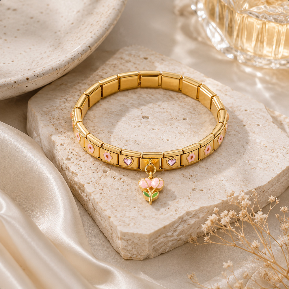 Flower bracelet