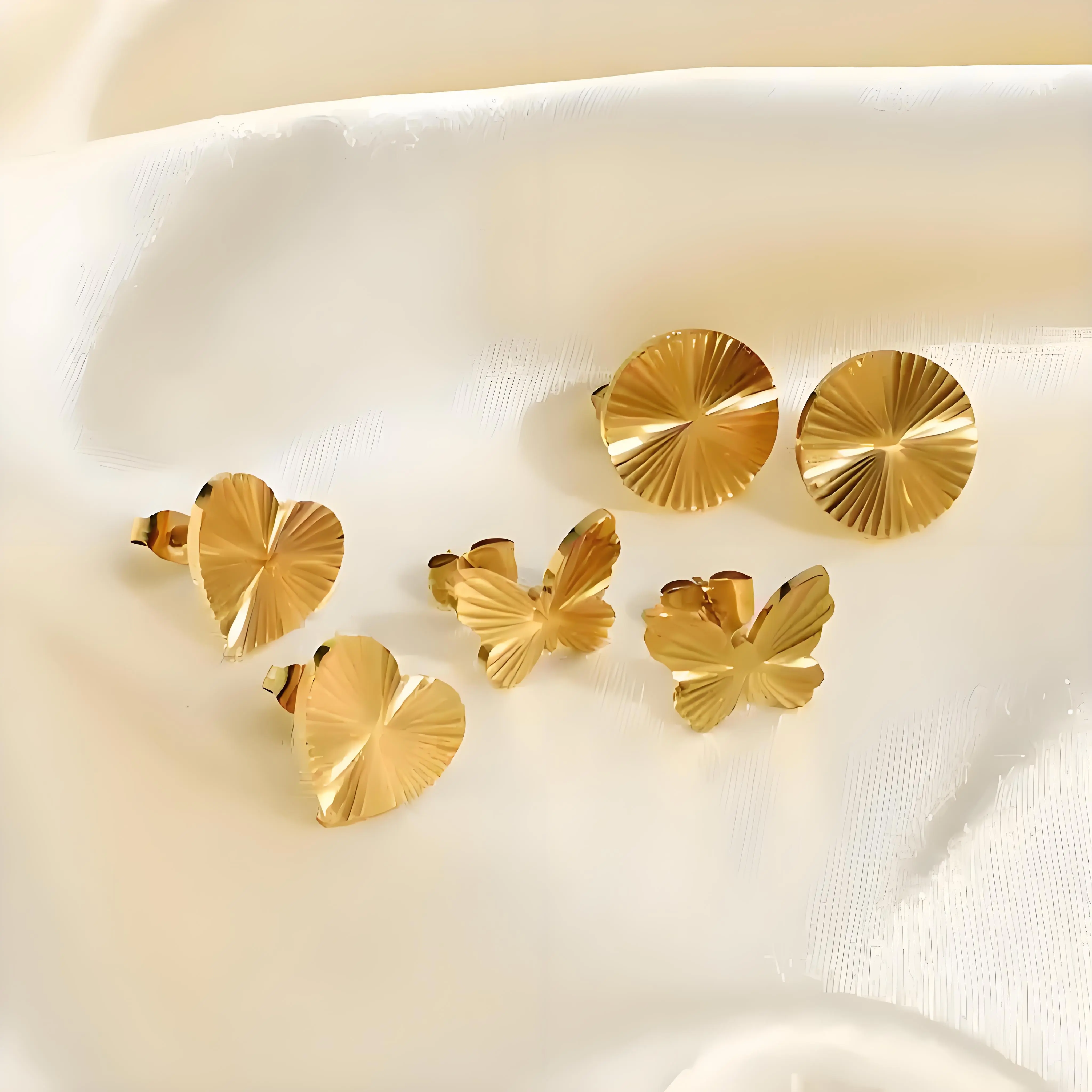 Gold Huggie Earrings for Women Trendy Dainty Hypoallergenic Earring Fashion Womens Jewelry