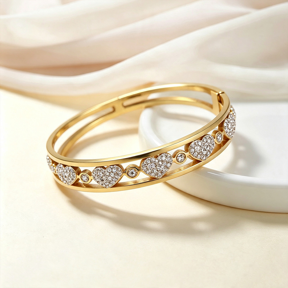 Gold Plated Bangle Detail