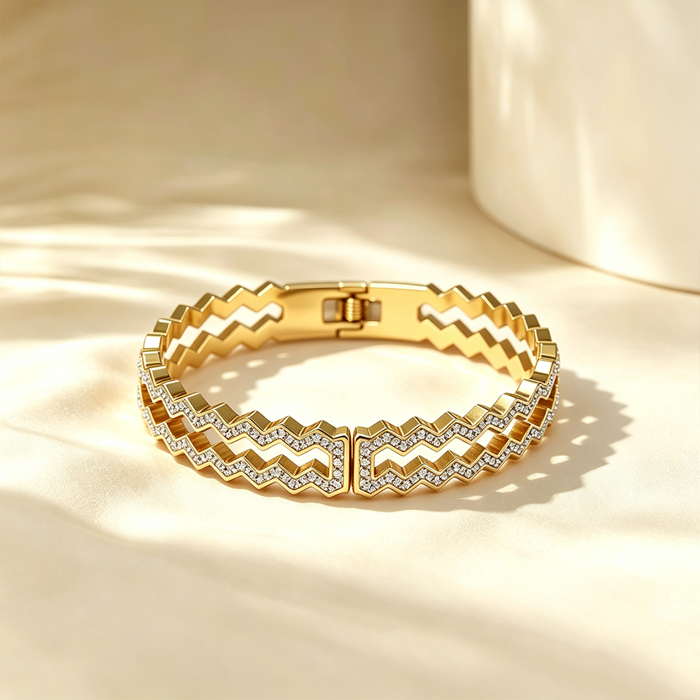 Gold Stainless Bangle