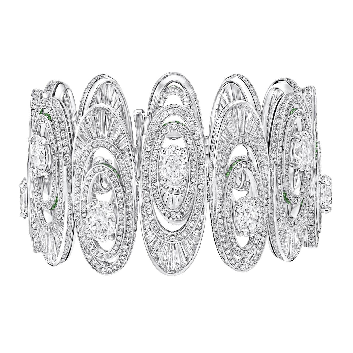 Graff 1963 Collection, Swinging Sixties Jewelry, Graff Diamond High Jewelry, Elliptical Ring Jewelry, 1960s Inspired Jewelry, Geometric Diamond Jewelry, Graff High Jewelry Collection,