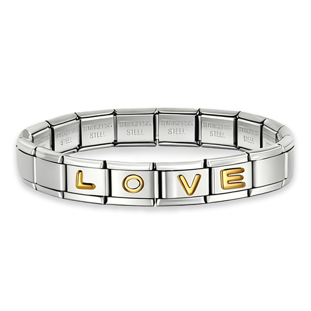 Letter Italian Charm Bracelet