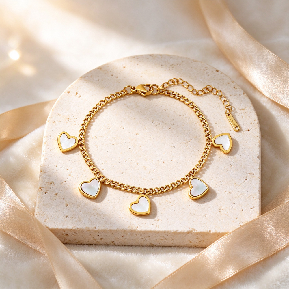 Love charm bracelet