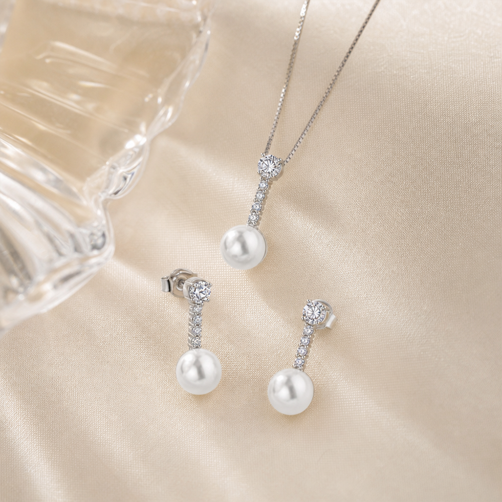 Pearl CZ Pendant1