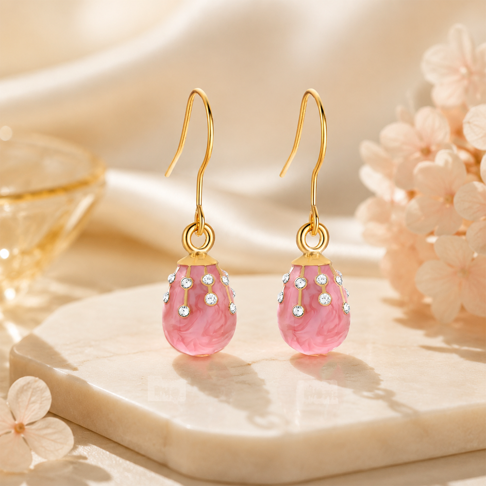 Pink Earrings