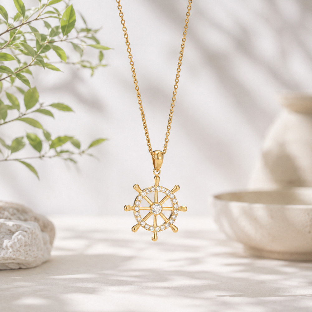 Ship Necklace