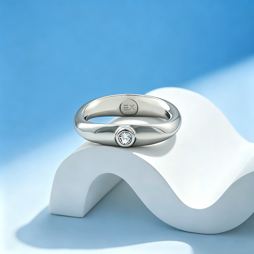 Silver Stainless Steel Ring