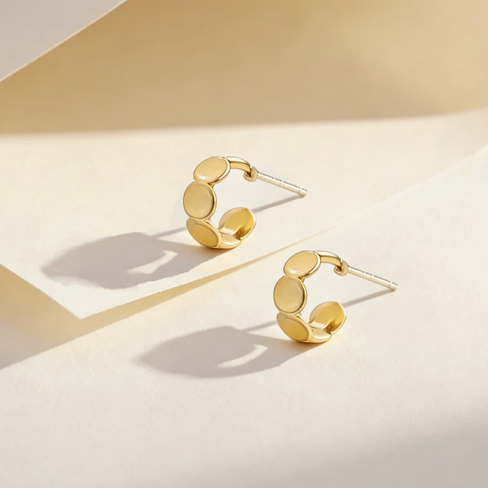 Simple Round Earrings