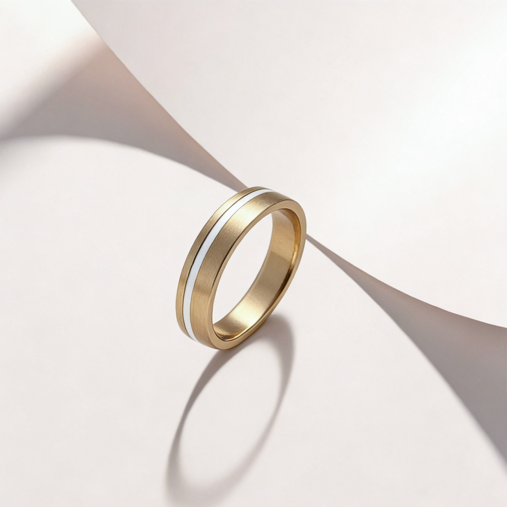 Simple Stainless Steel Ring