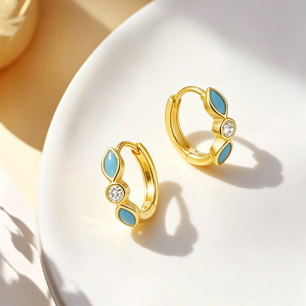 Small Huggie Earrings