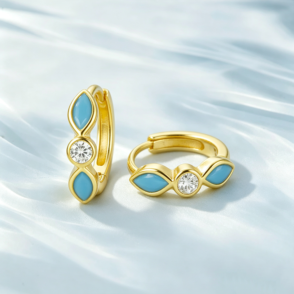 Small Huggie Earrings