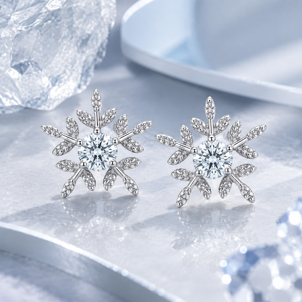 Snowflake Earrings