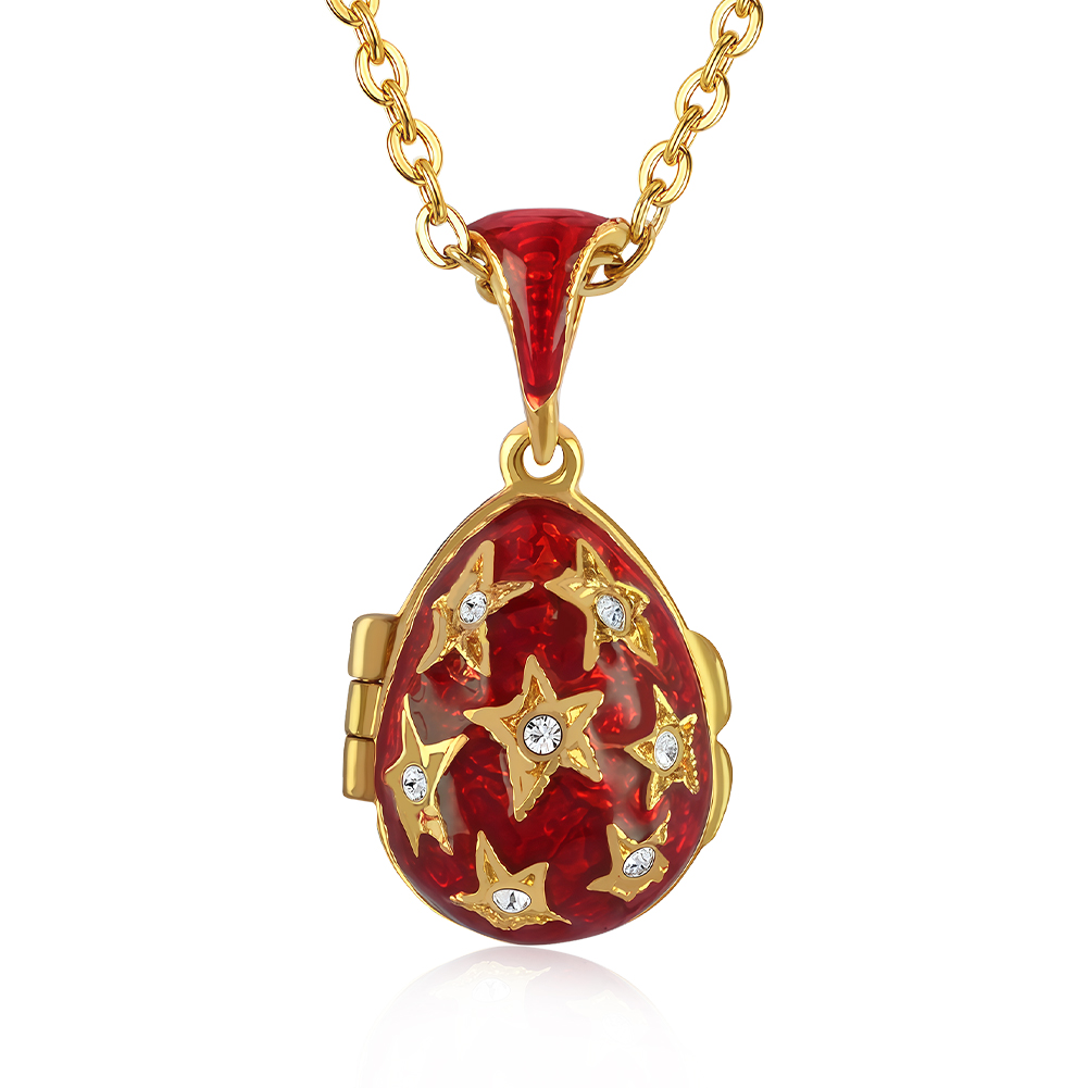 Star-shaped egg pendant