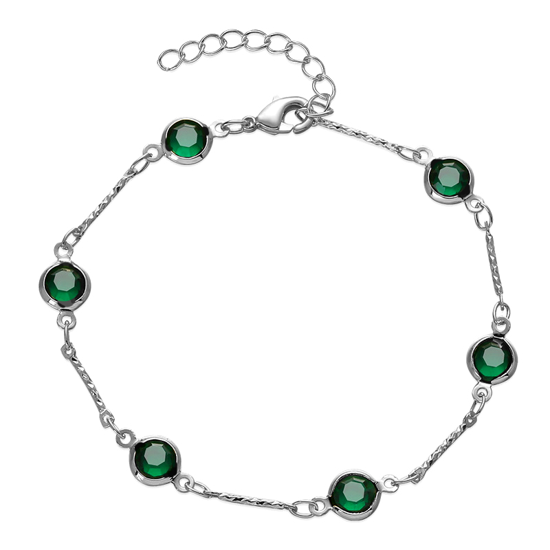Sterling silver adjustable bracelet