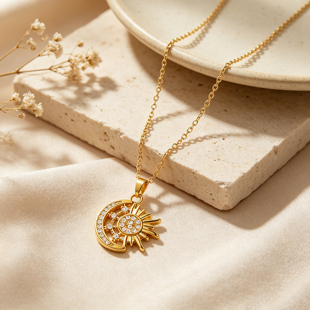 Sun and Moon Pendant