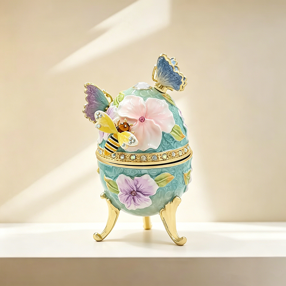 Teal-Floral-Trinket-Egg