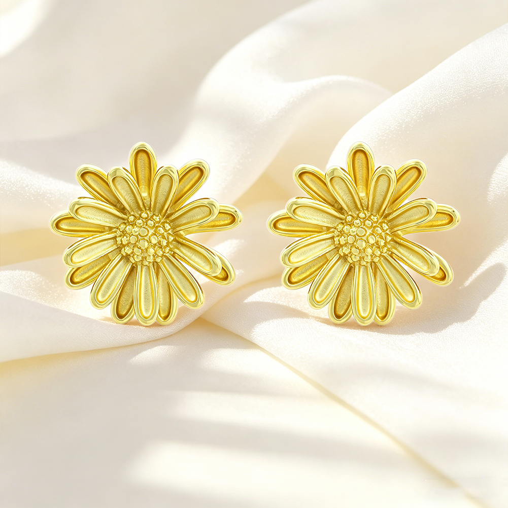 Timeless Gold Daisies