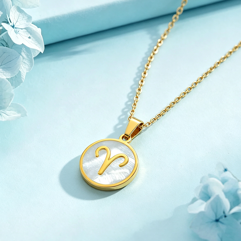 Zodiac Shell Pendant