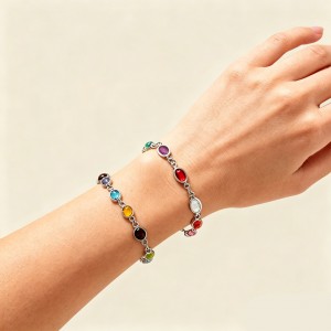 bracelet wearing