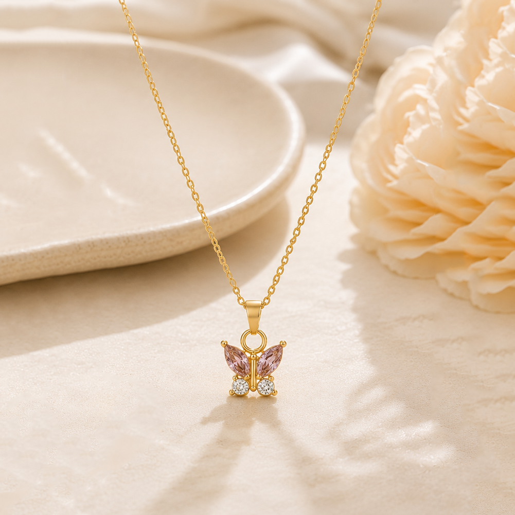 butterfly necklace