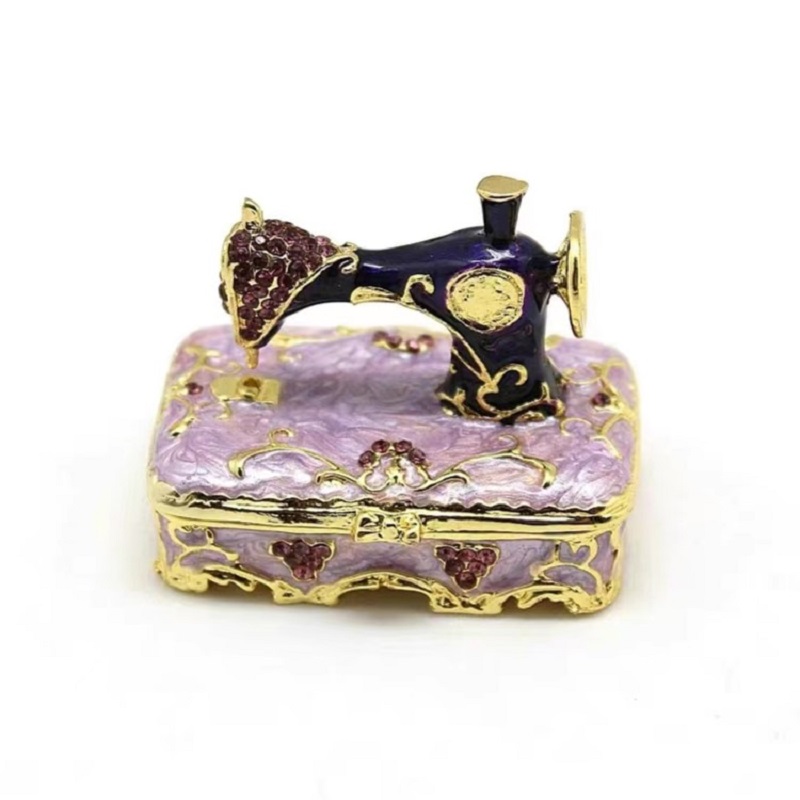 can hold jewelry Sewing machine creative trinkets home decor (2)