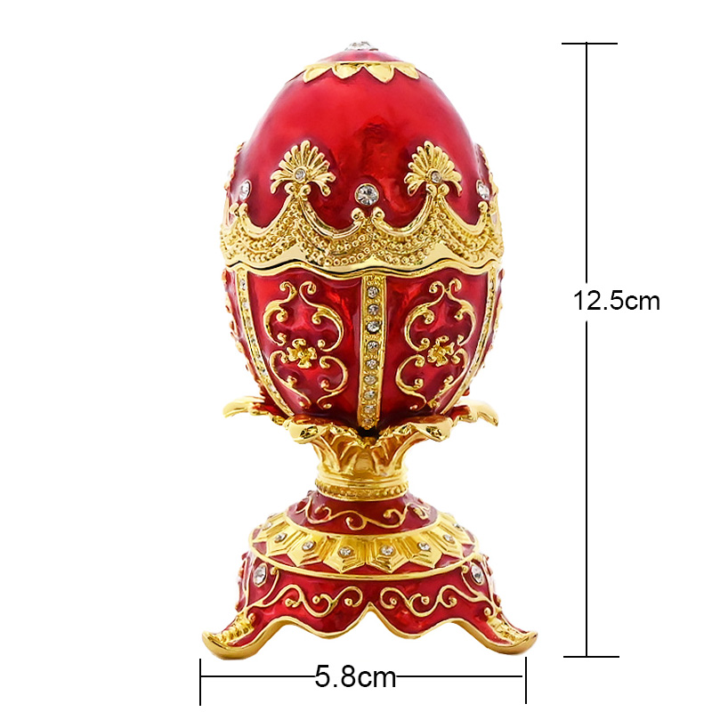 faberge egg jewelry box size