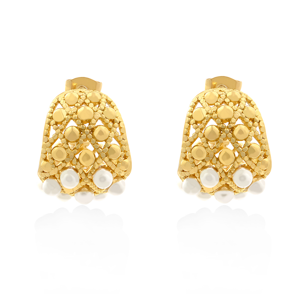 hollow-out earrings