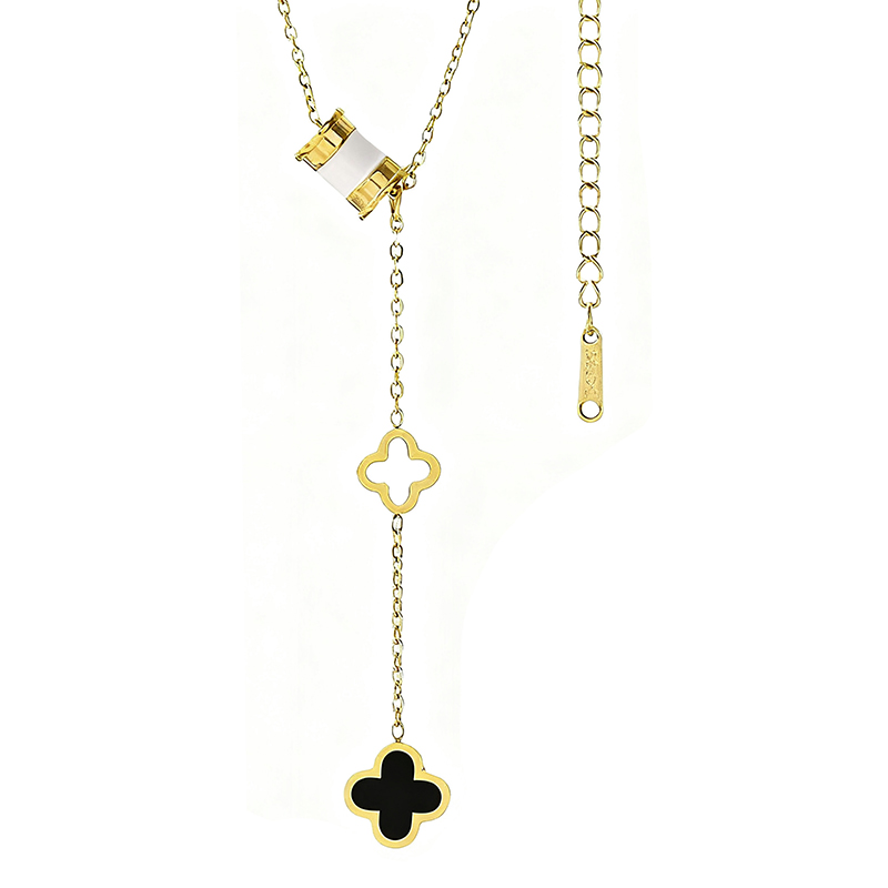 https://www.yaffiljewellery.com/lucky-charm-golden-four-leaf-clover-necklace-with-y-shaped-design-perfect-for-anniversary-product/