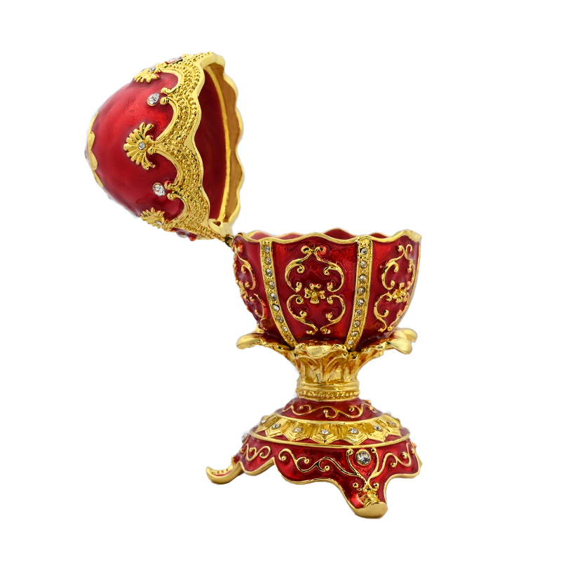 open russian faberge egg jewelry box (6)